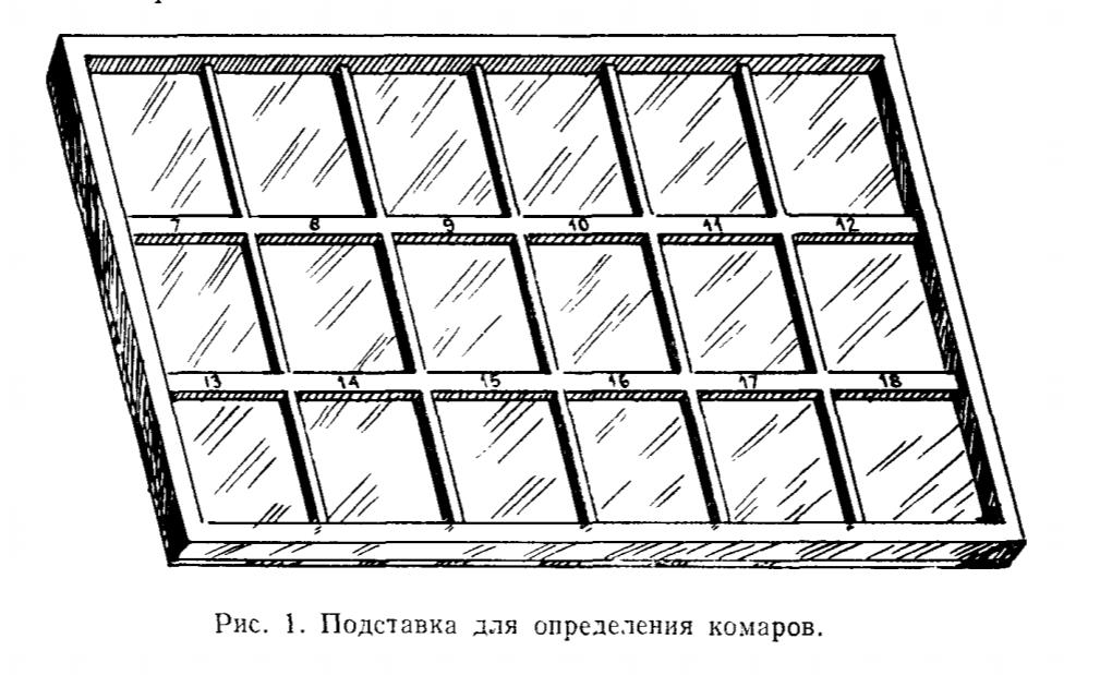 Рис. 1. Подставка для определения комаров. Рис. 1. Подставка для определения комаров.