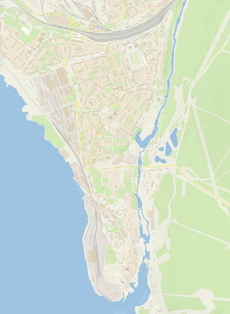Кандалакша карта