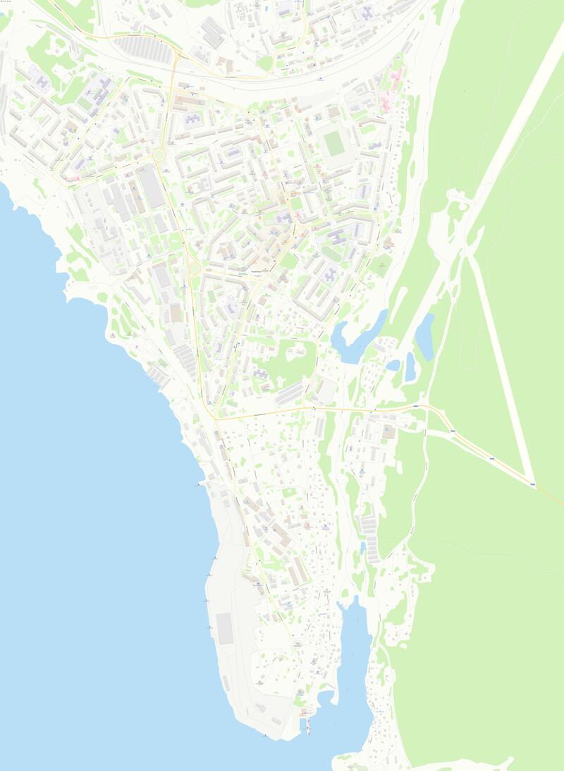 Кандалакша карта