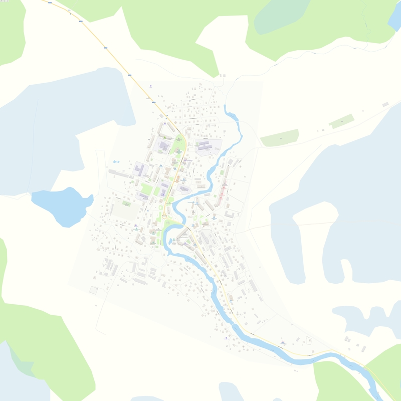 Ловозеро карта