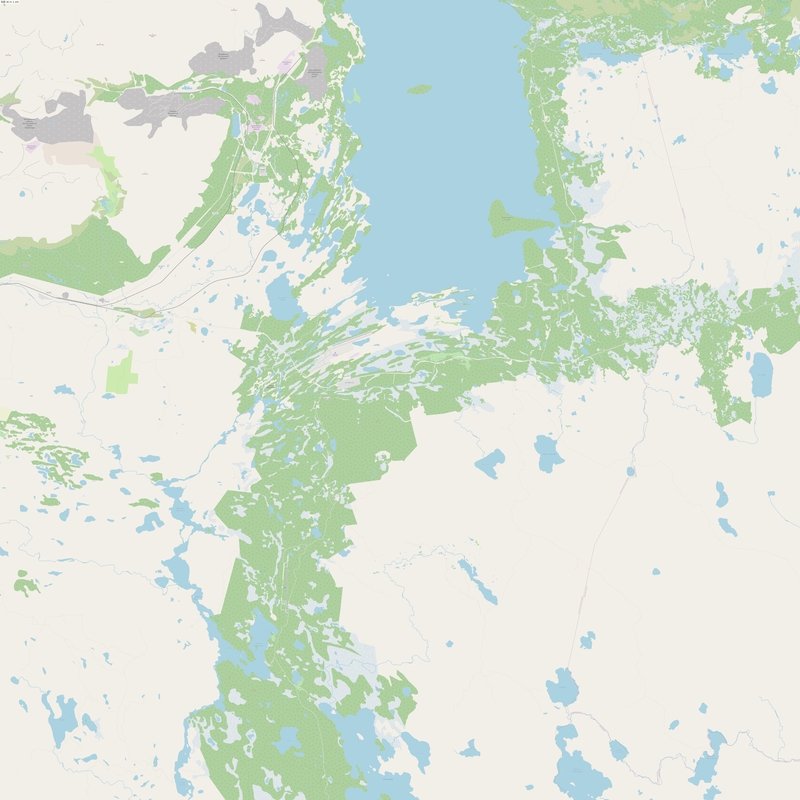 Октябрьский карта