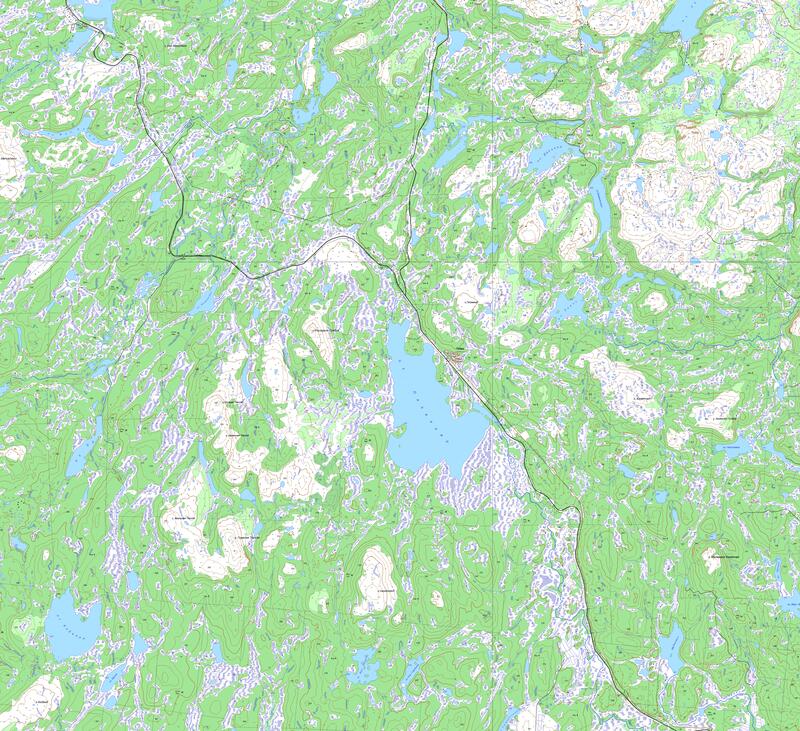Пяйве карта