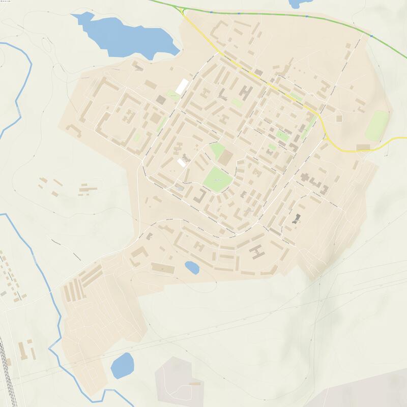 Заполярный карта