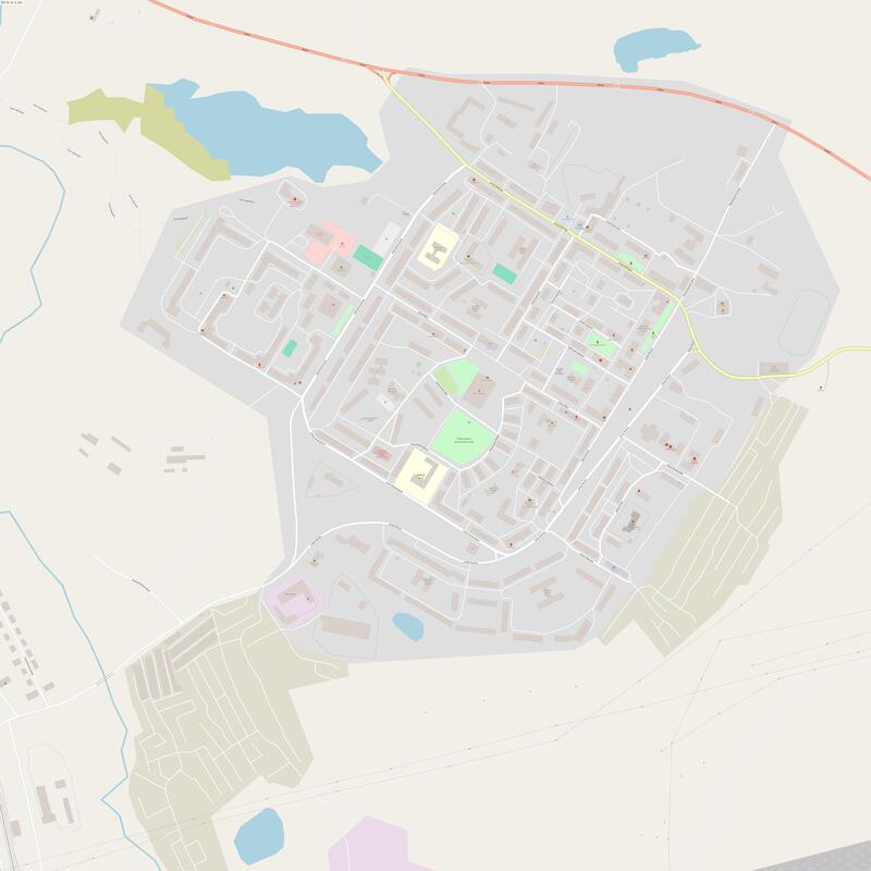 Заполярный карта