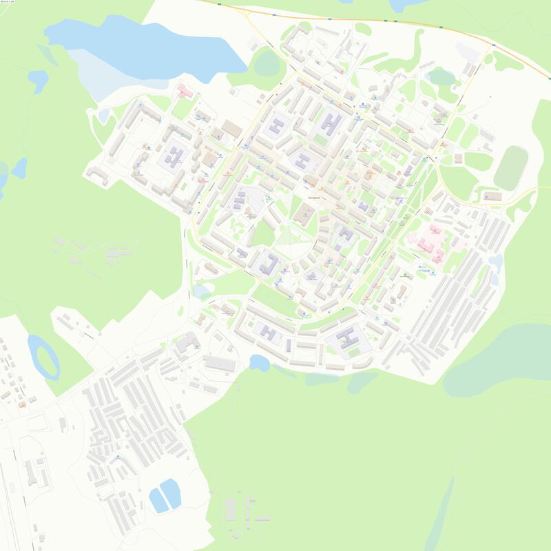 Заполярный карта